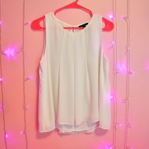 Flowy High Neck Tank Top